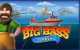 Big Bass Crash di Pragmatic Play, immagine promozionale del provider