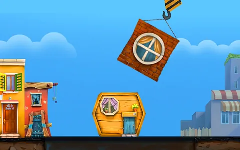La gru e i piani di Tower Rush, illustrazione dal sito di Galaxsys
